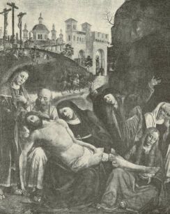 KRISZTUS SIRATÁSA VINCENZO FOPPA FESTMÉNYE BERLIN, KAISER FRIEDRICH-MUSEUM