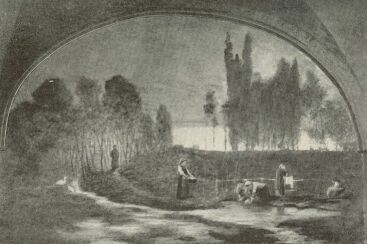 A KOLPACHI KASTÉLY DÍSZTERMÉBŐL MUNKÁCSY MIHÁLY FESTMÉNYE