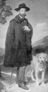 FÉRFI KUTYÁVAL BORUTH ANDOR FESTMÉNYE A SZÉPMŰVÉSZETI MÚZEUM ÚJ SZERZEMÉNYE A NEMZETI KÉPCSARNOK-EGYLET ALAPÍTVÁNYÁBÓL