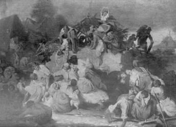 ÁRVÍZ MUNKÁCSY MIHÁLY FESTMÉNYE SZÉPMŰVÉSZETI MÚZEUM