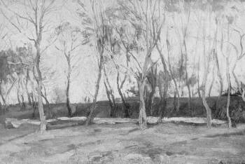 TAVASZ A SZOLNOKI LIGETBEN SZL�NYI LAJOS FESTM�NYE