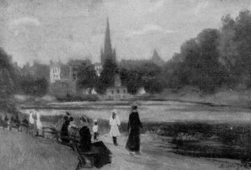 SERPENTIN-RIVER A KENSINGTON-PARKBAN SZL�NYI LAJOS FESTM�NYE