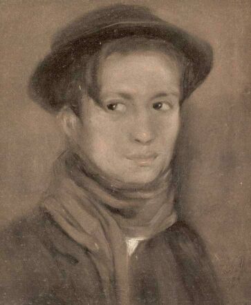 TANULMÁNY BORZÁSY BÉLA FESTMÉNYE