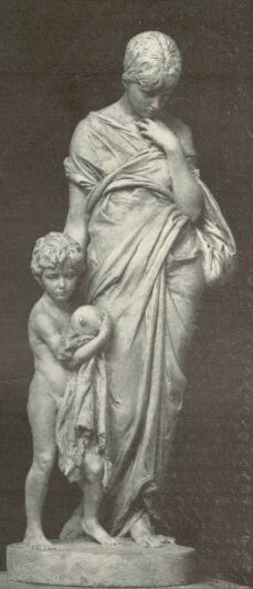 HAGAR ÉS IZMÁEL KLEIN MIKSA SZOBORMŰVE