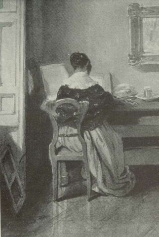 MŰVÉSZNŐ BARABÁS MIKLÓS VÍZFESTMÉNYE