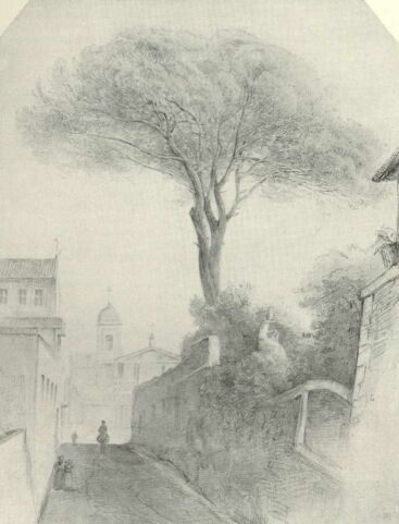 RÓMAI RÉSZLET LIBAY LAJOS RAJZA