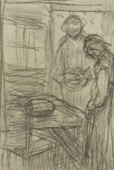 VÁZLAT AZ IMÁHOZ PERLMUTTER IZSÁK RAJZA