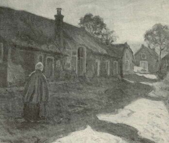 TÁJKÉP PERLMUTTER IZSÁK FESTMÉNYE