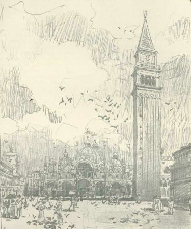PIAZZA SAN MARCO, VENEZIA H�RY GYULA RAJZA