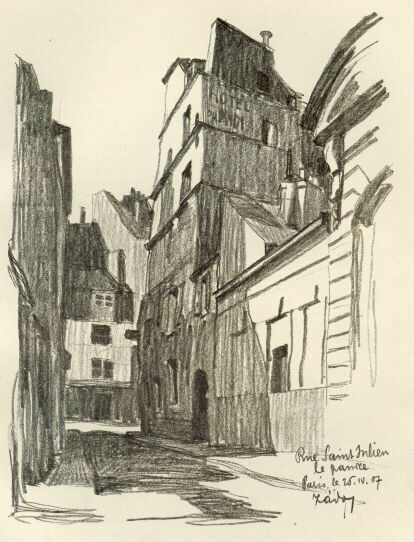 RUE SAINT JULIEN ZÁDOR ISTVÁN RAJZA