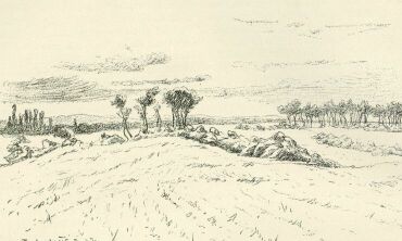 TÁJKÉP PÖRGE GERGELY RAJZA