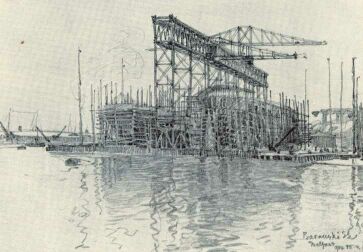 A BELFASTI KIKÖTŐBŐL BARANSKI LÁSZLÓ RAJZA