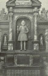 1. KÉP. ILLÉSHÁZY GÁSPÁR SÍREMLÉKE A TRENCSÉNI PLÉBÁNIA-TEMPLOMBAN