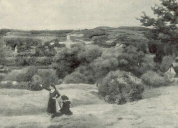 A BUJÁKI DOMBOK GLATZ OSZKÁR FESTMÉNYE