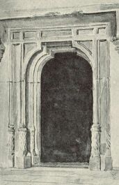 A ZÓLYOMI KIRÁLYI LAKOSZTÁLY BEJÁRÓJA ZORKÓCZY GYULA VÍZFESTMÉNYE