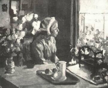 ÖREG ASSZONY KUNWALD CÉZÁR FESTMÉNYE MEGVETTE A KÉPZŐMŰVÉSZETI TÁRSULAT