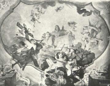 SZ�Z M�RIA A MENNYORSZ�GBAN MAULPERTSCH MENNYEZETKEPE BOGOSZL�N