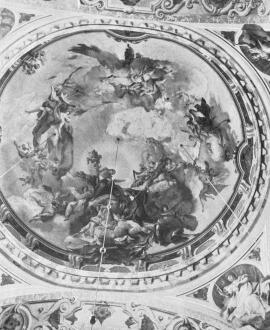 SZENT ERZS�BET APOTHEOZISA KUPOLAFESTM�NY A POZSONYI SZT. ERZS�BET TEMPLOMBAN