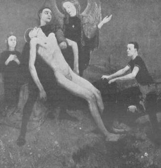 A MŰCSARNOK TAVASZI TÁRLATÁBÓL A VÉRTANÚ LEIDENFROST SÁNDOR FESTMÉNYE