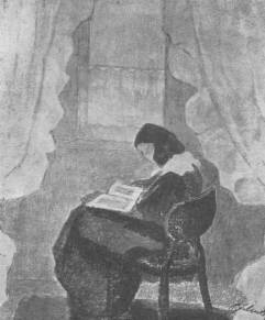 A BUDAPESTI MŰHELYBŐL OLVASÓ BÁLINT REZSŐ PASZTELLJE