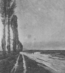 MAGYAR CIPRUSOK K. SPÁNYI BÉLA FESTMÉNYE