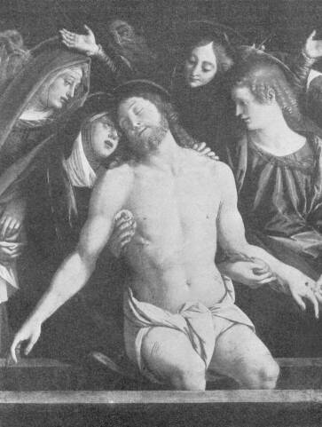 PIETA GAUDENZIO FERRARI FESTMÉNYE SZÉPMŰVÉSZETI MÚZEUM