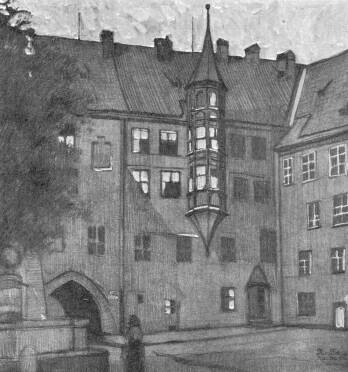 A M�NCHENI ALTER HOF SOMOGYI MIKL�S RAJZA