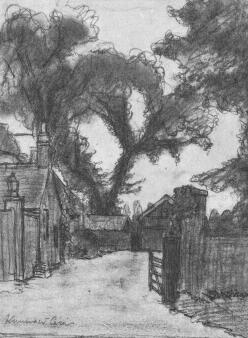 KUNWALD CÉZÁR RAJZA A MŰCSARNOK-HADIKÓRHÁZ KARÁCSONYÁRA