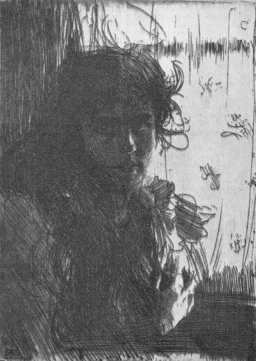 AZ IRLANDI N� ZORN A. R�ZKARCA  A MAJOVSZKY-GY�JTEM�NYB�L SZ�PM�V�SZETI M�ZEUM