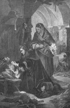 A HONLEÁNYOK ÁLDOZATKÉSZSÉGE 1848-BAN RUSZ K. FAMETSZETE LIEZENMAYER SÁNDOR MŰVE UTÁN A TÖRTÉNELMI KÉPCSARNOK TULAJDONA