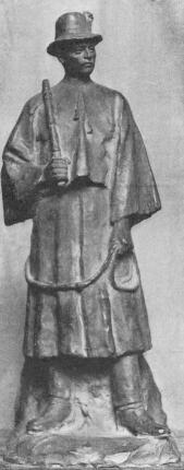 HORTOBÁGYI PÁSZTOR LIIPOLA YRJÖ BRONZSZOBRA