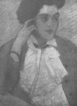 SOMSSICH GRÓFNŐ RIPPL-RÓNAI JÓZSEF PASZTELLJE