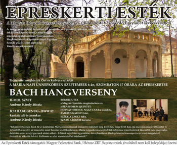 Bach hangverseny