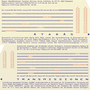 ÁTADÁS - TRANSMISSIONEN